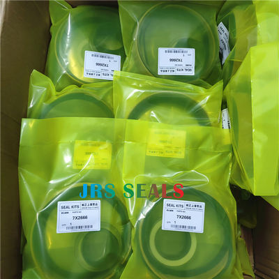 7X2666 7X2836 مجموعات ختم الأسطوانة الهيدروليكية  لودر 2422558 7X2836 7X2655