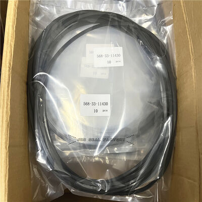 568-33-11430 568331430 NBR طقم لودر أسطوانة هيدروليكية أسود Oring