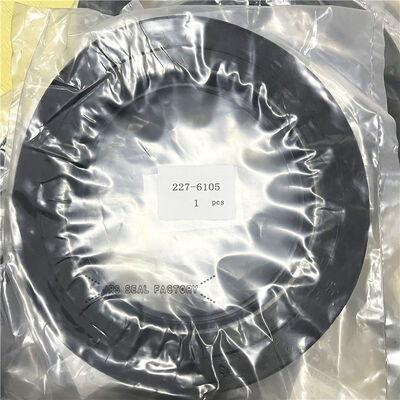 2276105 227-6105 NBR Black Seal للحفارة ذات الأسطوانة الهيدروليكية