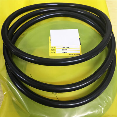 2M0344 2M-0344 NBR Black Oring Seal لمجموعة ختم محمل الأسطوانة الهيدروليكية