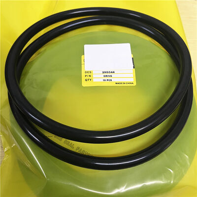 2M0344 2M-0344 NBR Black Oring Seal لمجموعة ختم محمل الأسطوانة الهيدروليكية