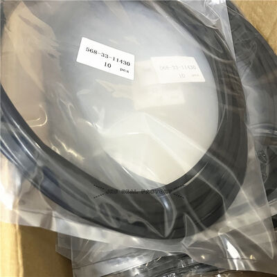 568-33-11430 568331430 NBR طقم لودر أسطوانة هيدروليكية أسود Oring