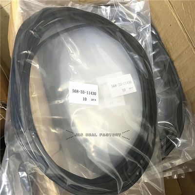 568-33-11430 568331430 NBR طقم لودر أسطوانة هيدروليكية أسود Oring