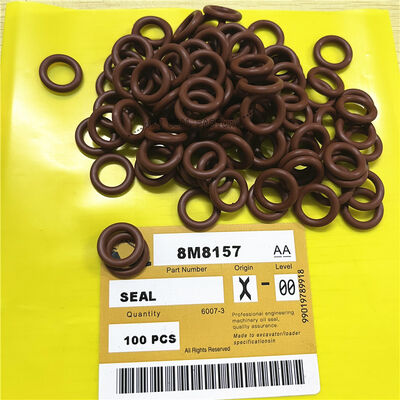 8M8157 2R0098 4K6804 NBR FKM Brown Black Oring لمجموعة ختم محمل الأسطوانة الهيدروليكية
