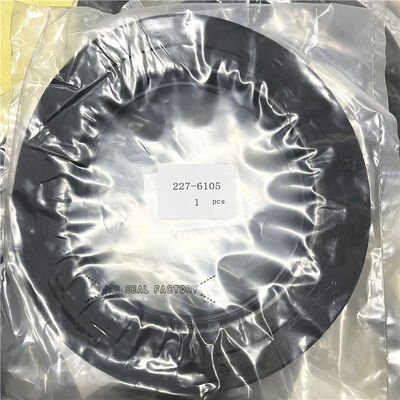 2276105 227-6105 NBR Black Seal للحفارة ذات الأسطوانة الهيدروليكية