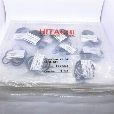 EX100 EX200 CONTROL VALVE SEAL KIT Excavator الهيدروليكية الرئيسية مضخة ختم عدة حفارة قطع غيار