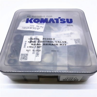 PC120 PC200 CONTROL VALVE SEAL KIT Excavator هيدروليكي مجموعة ختم المضخة الرئيسية قطع غيار حفارة
