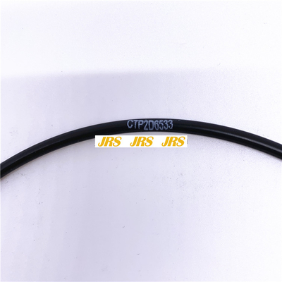 2D6533 ORING BACK UP BLACK RUBBER NBR70 90 لمحمل ختم الأسطوانة الهيدروليكية