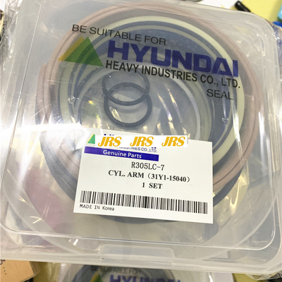 R305-7 YBS 31Y1-15040 ذراع ذراع التطويل دلو أسطوانة مجموعة أدوات ختم صمام التحكم مركز مجموعة الختم HYUNDAY