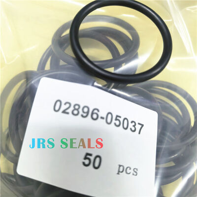 02896-05037 0289605037 محمل الأسطوانة الهيدروليكية طقم ختم التوجيه Tift NBR Black Oring Seal